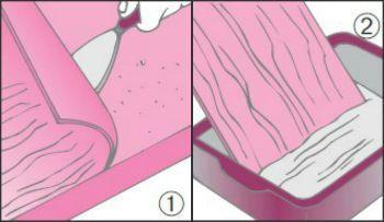 Togliere il vecchio piallaccio